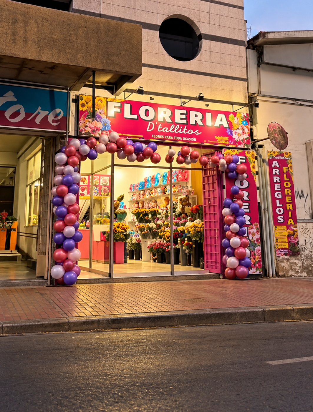Fachada de Florería Detallitos en Latorre