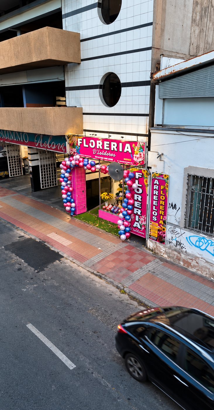 Vista de la sucursal Latorre desde la calle